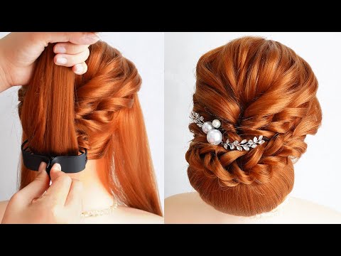 Low Bun Hair Tutorial Wedding – Easy Hairstyle For Party