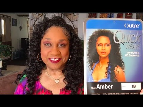 Wig Wednesday/ Outre AMBER Quick Weave  –  #2749