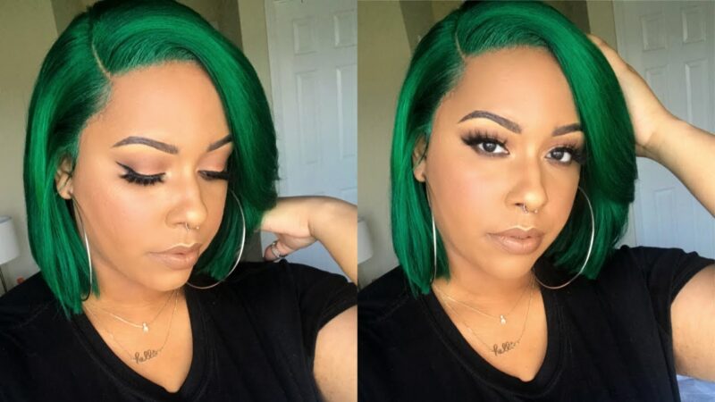 $85 13×6 Human Hair Bob Wig! | Watercolor Method & Application/Styling | BestLaceWigs