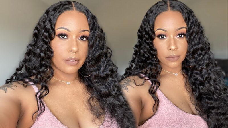 $40 | HUMAN HAIR DUPE! | Sensationnel Butta Lace 3 + Brown Smokey Eye Look! | TheHeartsandCake90