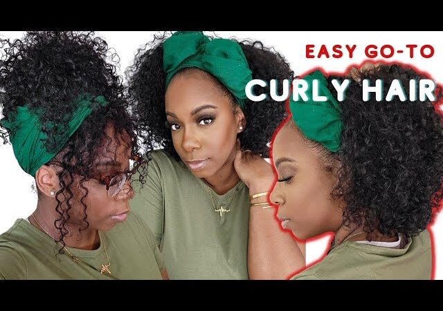 😱 Curly Human Hair Wig for $25! Affordable Easy Go To Style Curly Wig Beauty Forever Hair