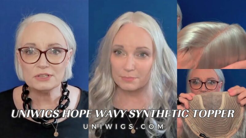 Topper Review|”This might be the Perfect Perfect summer topper for long gray hair.”🥰