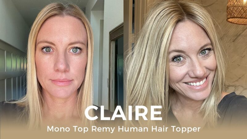 This is how I simply add more hair volume. ✨| Hair topper review