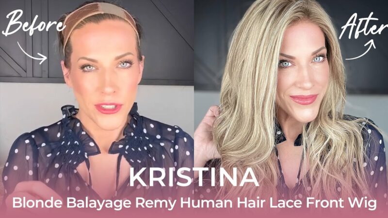 Review of Uniwigs’ Kristina Human Hair Wig in Vanilla Butter Blonde & comparison with Charlotte!