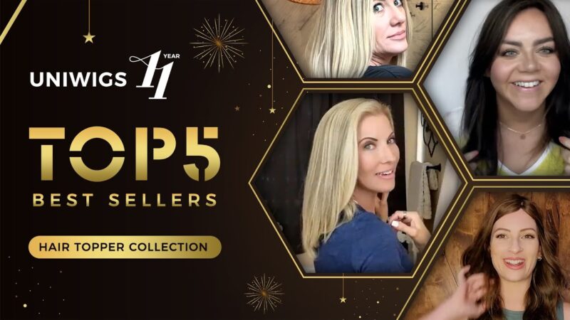 Top 5 Human Hair Topper Best Sellers | Which One Is Yours? | UniWigs 11th Anniversary