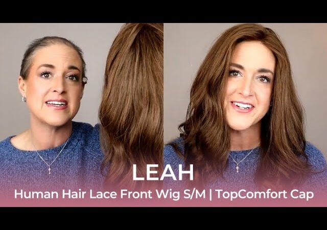 This is The Most Comfortable Cap I Have ever Had on My Head | Leah Human Hair Wig