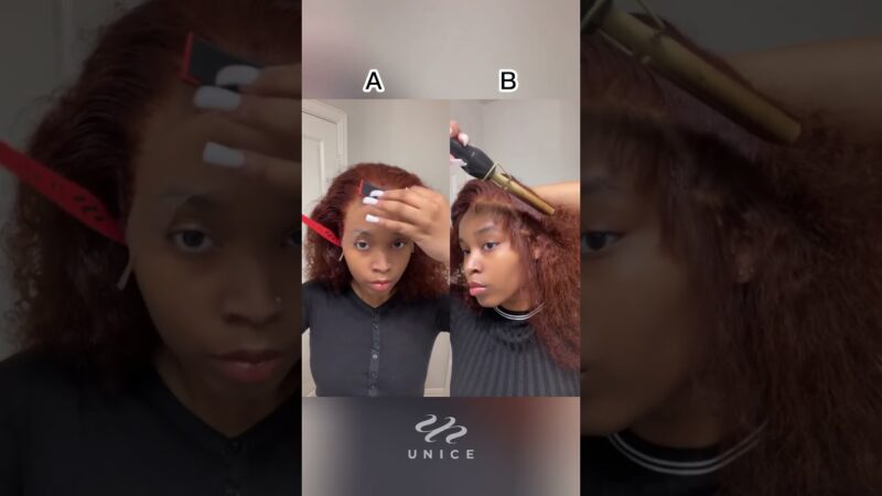 Which hairstyle do u prefer? From@maniwitdahoodie  #unice #unicehair #shorts