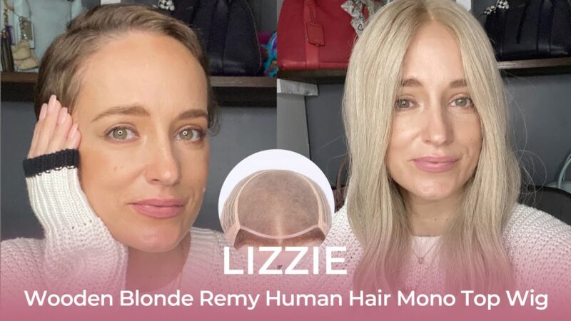 Super Comfortable Human Hair Wig to Sensitive Scalp | Lizzie