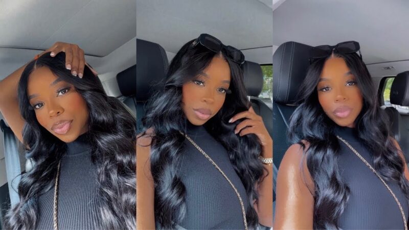 THE EASIEST WIG INSTALL😍 MUST HAVE 5X5 GLUELESS WIG! BEGINNER FRIENDLY |Tajah FerjusteXALIPEARL HAIR