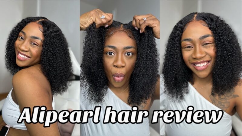 Wahou 😍 Une Glueless wig kinky Curly de QU-A-LI-TÉ | Dalhiailoveyou X Alipearl Hair