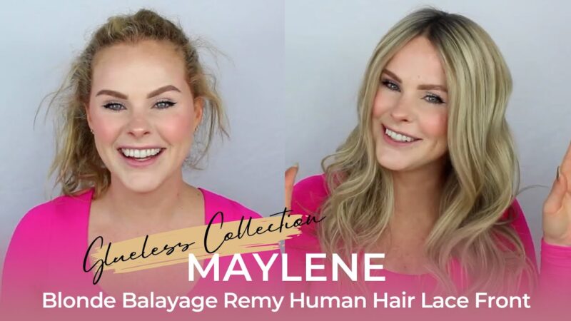 Have U Tried to Wear a Wig Without Glue? So Comfortable! UniWigs Maylene Wig