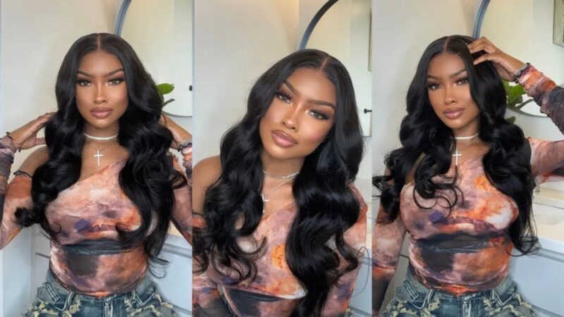 UNice Body Wave 13×4 Lace Front Wig Real Ear To Ear Pre-Cut & Pre-Pluck & Pre-Bleached