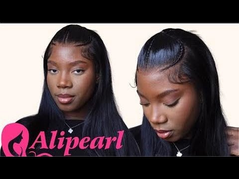 INSTALLER VOTRE WIG EN 5MIN CHRONO | Kedlyne Djedje X ALIPEARL HAIR 💕✨