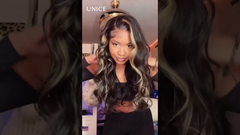 who can refuse this so bouncy and gorgeous full look🥳  #unice #unicehair #gluelesswig #shorts