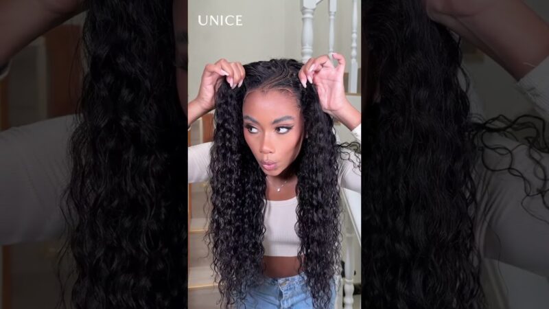 Looks so freaking natural 🤩so gorgeous and so cool💥  #unice #unicehair #wigs #blackgirlmagic