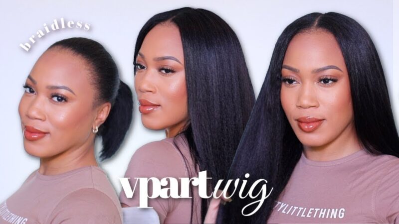 VPART NATURAL VPART WIG BEGINNER FRIENDLY INSTALL Kinky Straight Wig | ForeverCryssy X Alipearl Hair