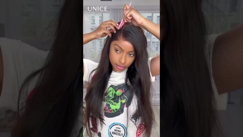 The cutest hairstyle🤎🤎  #unice #unicehair #hairtok #blackgirlmagic