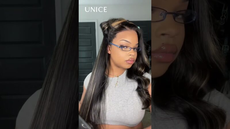 Body wave or straight slay this😍✨ #unice #unicehair #wigs