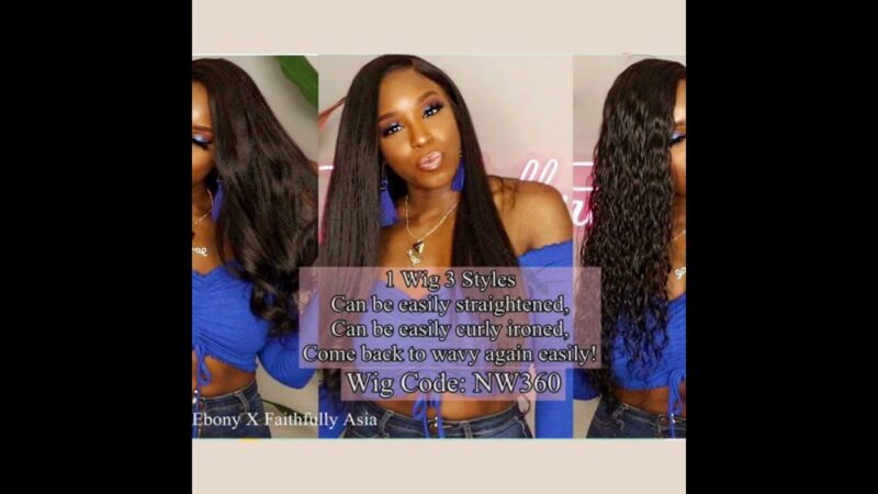 WoWEbony High Quality Human Hair Wigs