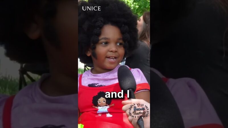 What a princess! 😍🤗🥰👑🙏🏾❤️ So cute & smart.Give yourself a chance.  ❤️Source: @recess_therapy #unice