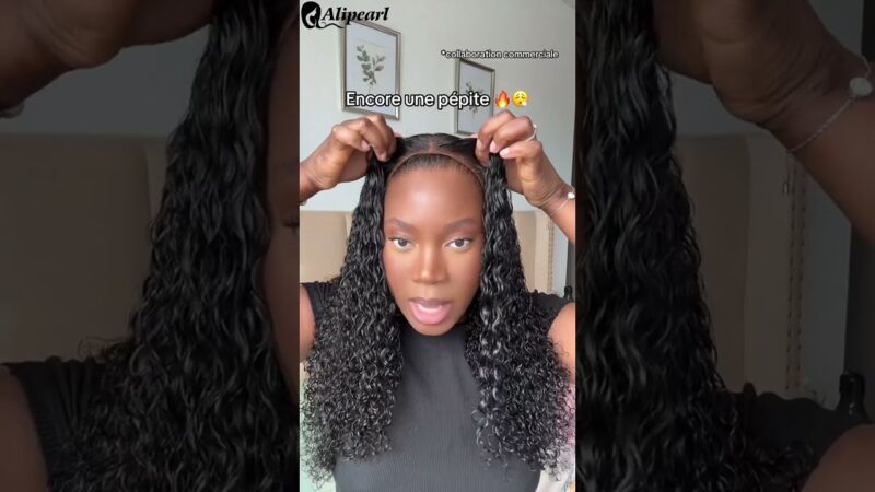 look this lace!! melted lace wig review #alipearlhair #shorts