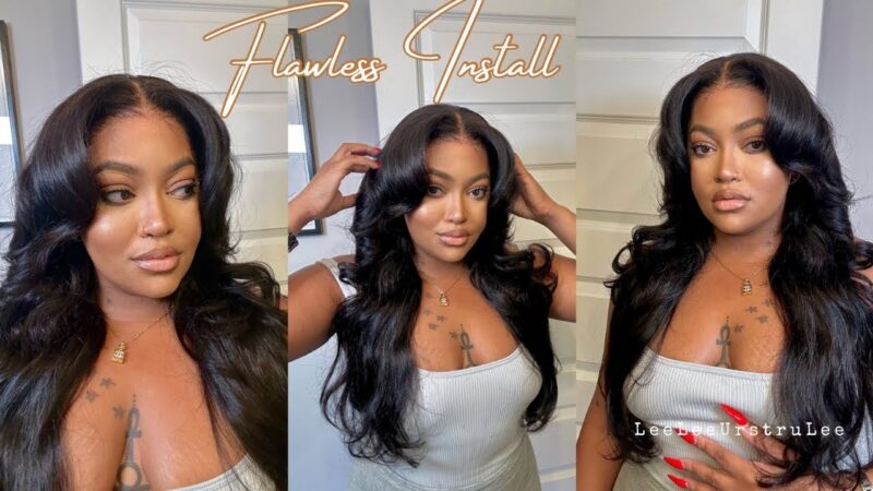 Flawless Body Wave Wig DETAILED Install | Layered Bombshell Curls | LeeLee UrsTruLee X Alipearl Hair