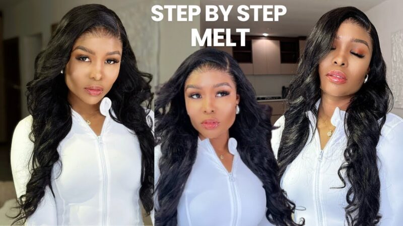 THE ULTIMATE MELT | EASY FRONTAL WIG INSTALL FROM START TO FINISH | Judith Urevbu X ALIPEAL HAIR