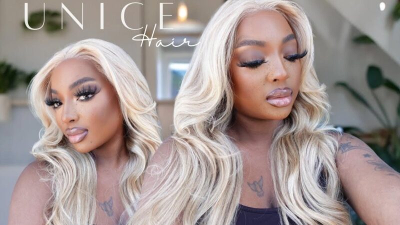 GLUELESS WIG | Perfect Ash Blonde For Brown Skin! NO GLUE NEEDED + EAR TAPE