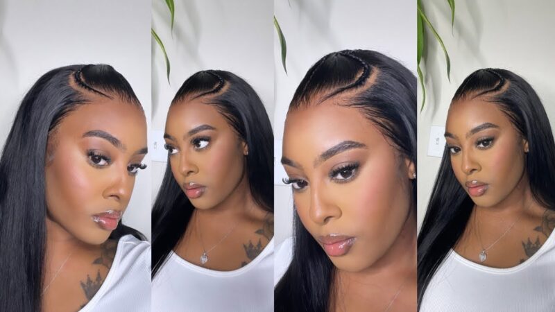 Stunning Pre Braided Frontal Wig Quick Install | Pre Everything | Miya Lashae X Alipearl Hair