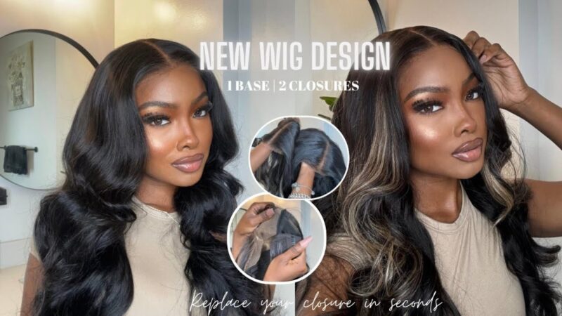 ✨NEW MAGIC LACE WIG✨REPLACE YOUR CLOSURE IN SECONDS|1 WIG N STYLES|UNICE