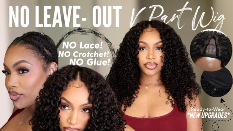 MUST HAVE!  NEW Upgraded EasiContour V- Part Wig Install (NO LEAVEOUT) |BEGINNER FRIENDLY