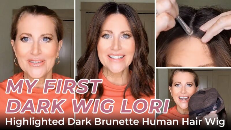 My First Dark Wig Adventure! What a Transformation! | UniWigs Lori