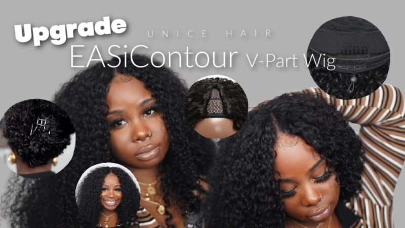 Must Have! New UPDATED EasiContour V-Part Wig|Beginner Friendly| UNice Hair