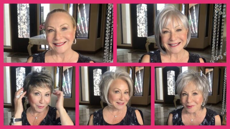 Glamorous Grey Wig Styles for Women Over 60 (Official Godiva’s Secret Wigs Video)