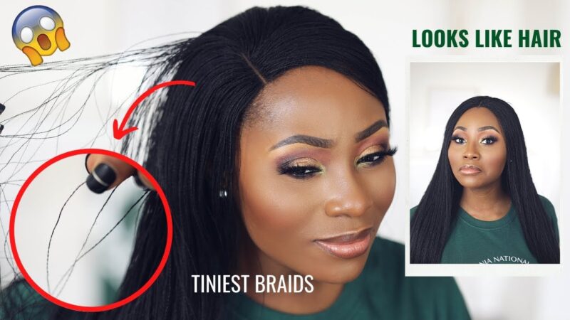 HOW IS THIS EVEN POSSIBLE? 😦  – TINIEST MICRO BRAID WIG | DIMMA UMEH