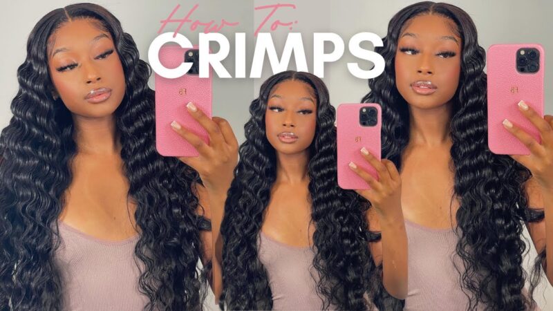 40″ OF CRIMPS ON BODY WAVE | *DETAILED* TUTORIAL | UNICE HAIR