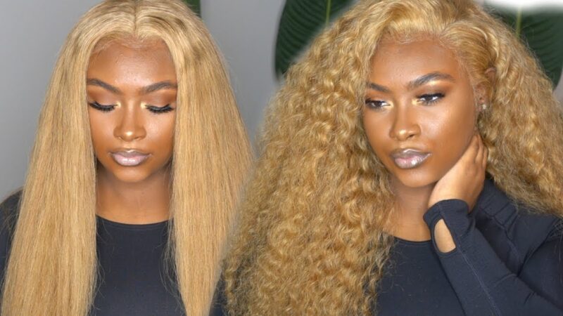 🍯Honey Blonde Hair For Chocolate Women(No Dye Needed)| Wig Install + HairTransformation| EayonWigs