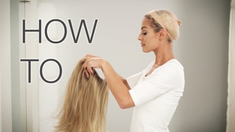 How to Put on a Wig – Its easy, watch video!