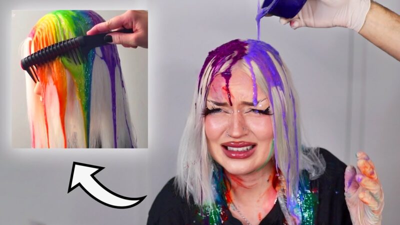 I tried drip hair color and it was BAD