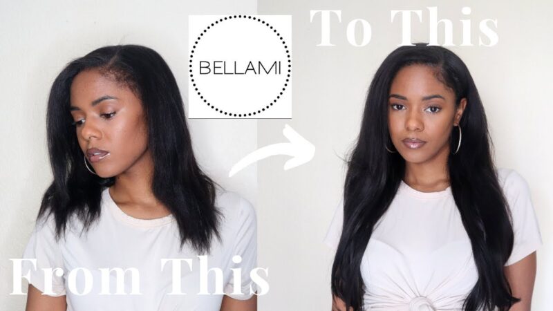 BELLAMI HAIR CLIP IN HAIR EXTENSIONS FOR BLACK WOMEN