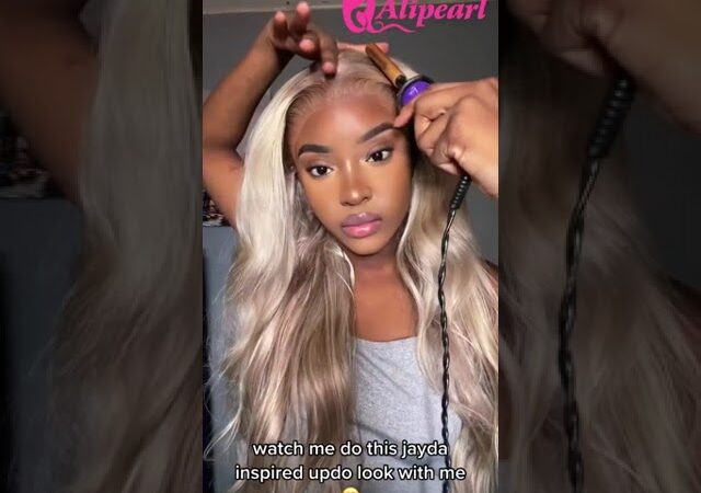 u did it!! 😍🔥🔥freestyle time with a highlight blonde wig!#wig