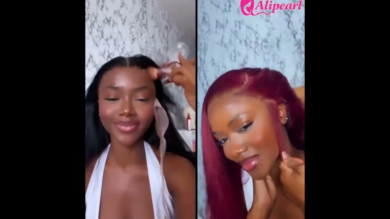 Classical Natural Hair VS Hot Burgundy Hair, which is ur favorite？