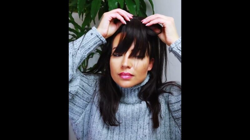 How to Immediately Own a Bang | Hair Topper Bang