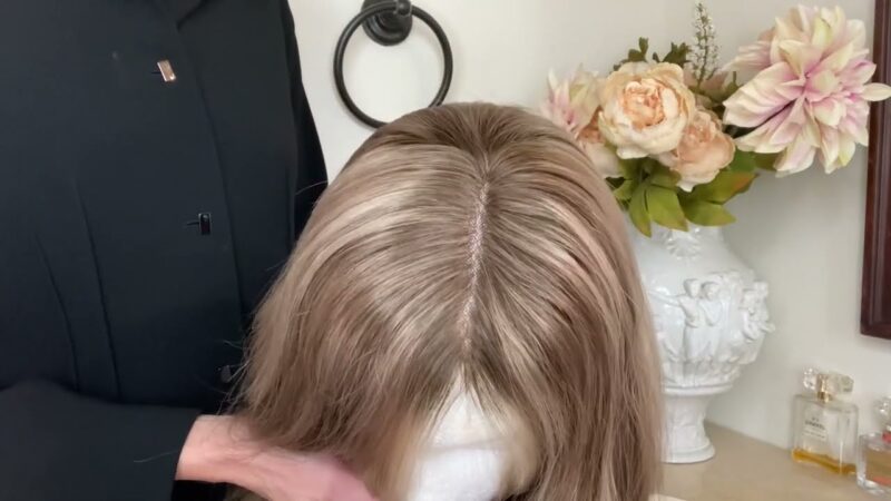 How to Change Hair Part on Upgrade Courtney Hair Topper