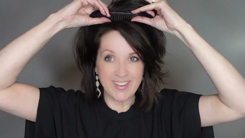 Try Short Hairstyle with Upgrade Aura Hair Topper