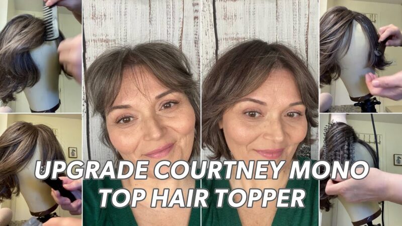 I Don’t Think People Can Tell It When U Wearing Upgrade Courtney Hair Topper