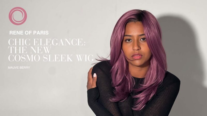 Chic Elegance: Introducing The New Cosmo Sleek Wig by Rene of Paris