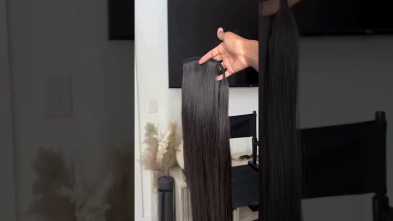 How to install your ponytail clip in extensions. 👱🏽‍♀️🤝🏽📹: @lucyswayy via TikTok  #unice  #unicewig