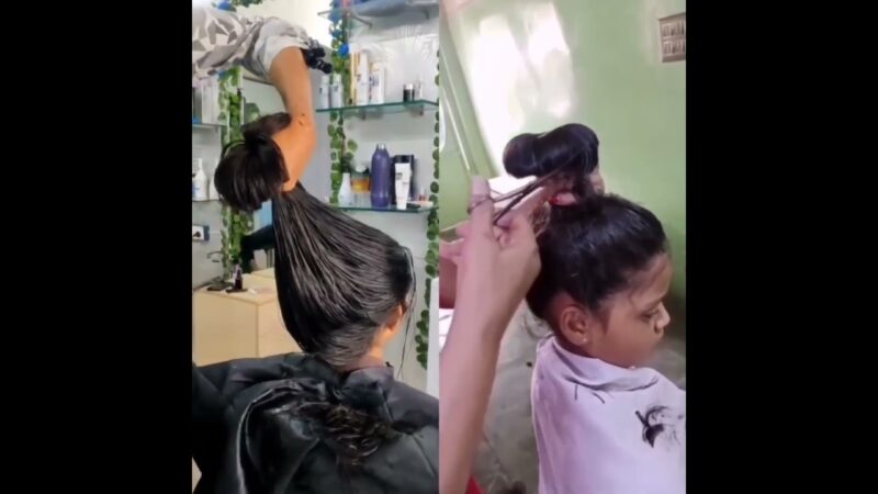 Hair cut trick get hair layers by this easy hair cut Need a quality wig? Head to WoWEbony now #short