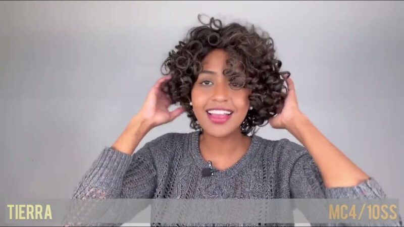 Tierra by Kim Kimble | Transforming Curls in a Fabulous Bob Wig!